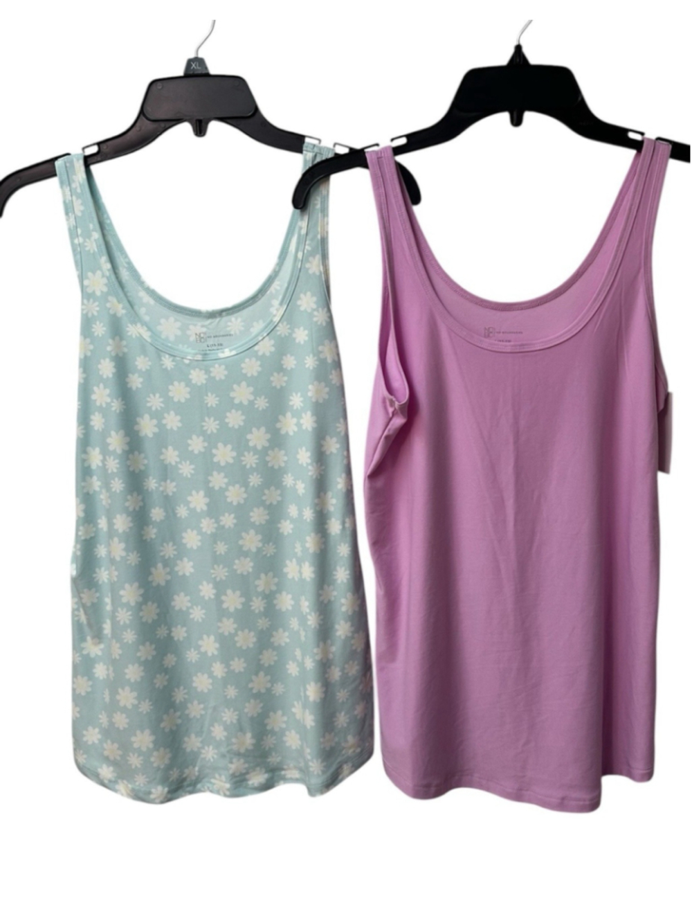 Bundle Of Two Tank Tops Womens Large No Boundaries Summer Lightweight NWT